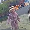 Terrifying moment dive-bombing buzzard attacks woman in her dressing gown and slippers - as bird of prey's reign of terror forces primary school pupils inside at break times