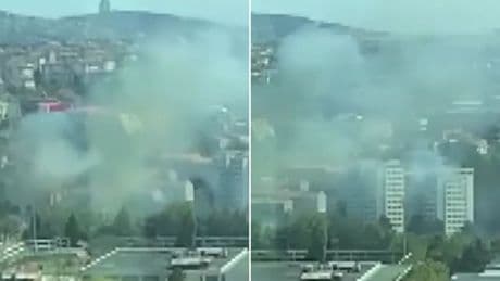 İstanbul Teknik Üniversitesi'nde otluk alanda yangın