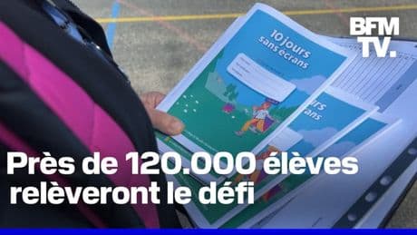 Au revoir les smartphones, tablettes et autres... Près de 120.000 élèves français vont relever le défi des "10 jours sans écrans"