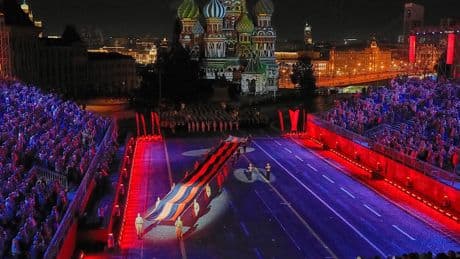 Moscow’s annual international military music festival, in photos