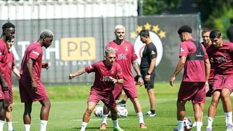 Galatasaray, yeni sezon hazırlıklarını sürdürdü