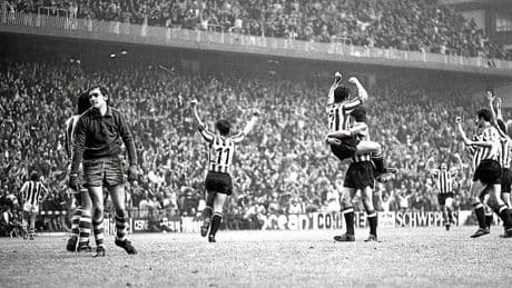Medio siglo de un derbi inolvidable y la primera tanda de penaltis en la historia del Athletic