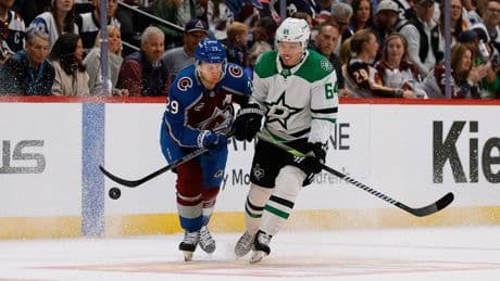 Fanatics Sportsbook promo for the Stanley Cup Playoffs: Avalanche vs. Stars Game 7 odds, predictions
