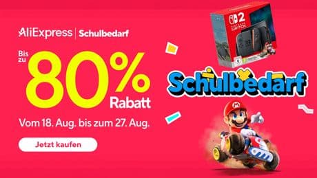 Mach' mal Pause mit Nintendo: Switch 2 mit Mario Kart World jetzt zum Sparpreis bei AliExpress