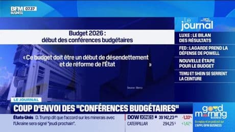 Budget 2026: c'est le coup d'envoi pour les conférences budgétaires