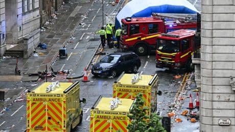 Mother dragged by car at Liverpool parade feared baby son had died after pram was flung 15ft down road