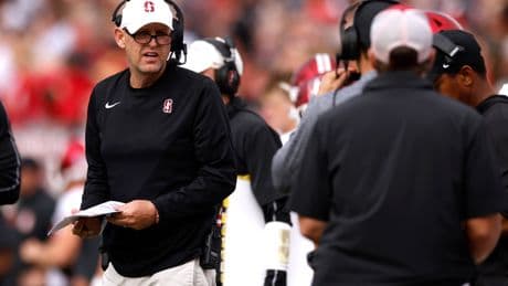 Fired Stanford football coach Troy Taylor sues ESPN over female bullying story