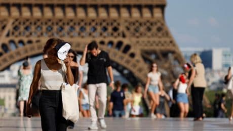Europe suffocates under an intense heatwave