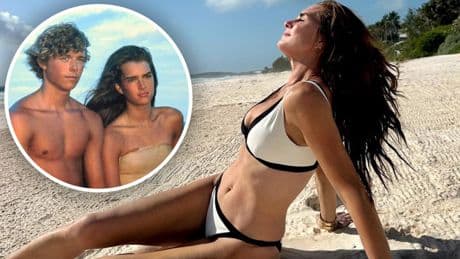 Brooke bleibt ein „Beach Babe“ - Shields zurück in der blauen Lagune