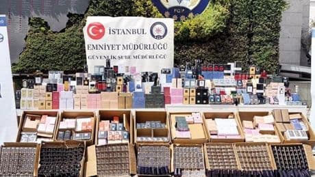 110 milyon liralık koku operasyonu