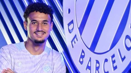 Omar El Hilali: "Estoy muy tranquilo y muy feliz en el Espanyol"