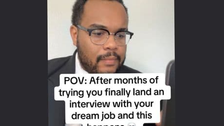 Job hunter realizes he’s being interviewed by AI when the script starts glitching