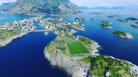 Inside the strangest football stadiums in Europe including one beside Hitler’s bunker and another with a STEAM TRAIN