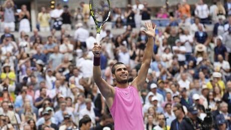 Tennis: Alcaraz siegt im US-Open-Halbfinale gegen Novak Đoković