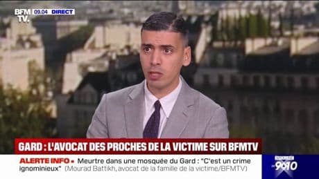 Meurtre dans une mosquée du Gard: pour Mourad Battikh, avocat de la famille d'Aboubakar Cissé, il s'agit "d'un acte terroriste"
