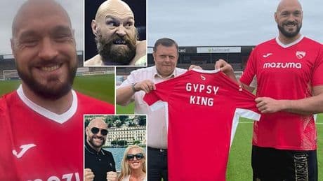Tyson Fury is called out for radio silence with his hometown club on the brink of extinction - after previously saying he wanted to buy them to 'throw millions at them and keep them going up'