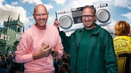 Veronica’s Wout en Frank zenden uit en treden op bij Zwarte Cross