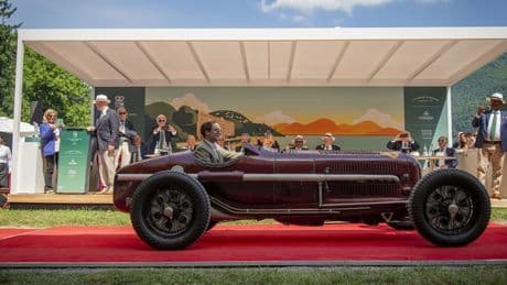 Concorso d’Eleganza di Villa d’Este, Alfa Romeo P3 Tipo B del 1933 ha vinto il titolo Best of Show