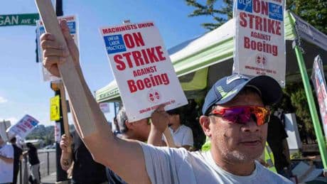 Chez Boeing, des milliers de salariés annoncent une grève dans les usines de fabrication des avions de combat