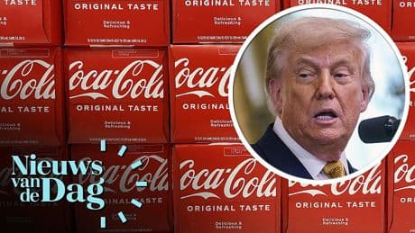 Donald Trump wil recept Amerikaanse Coca-Cola omgooien