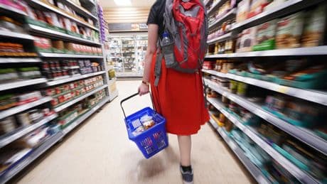 UK inflation 'higher than forecast' amid rising food prices