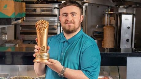 Darts superstar Luke Littler turns his love of kebabs into new role
