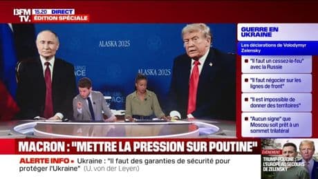 La Russie aurait fait des "concessions" selon Steve Witkoff, l'émissaire de Donald Trump, lors du sommet en Alaska