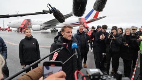Emmanuel Macron au Groenland pour réaffirmer «la solidarité» de la France et de l'UE