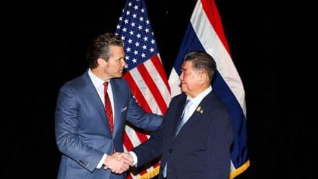 Weltsicherheitskonferenz: Als er die Zuverlässigkeit der USA betont, rollen im Publikum Augen