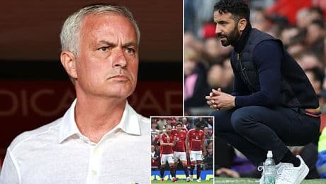 Jose Mourinho weighs in on Ruben Amorim's future at Man United after dismal campaign - as he likens first-season struggles to his issues at Porto