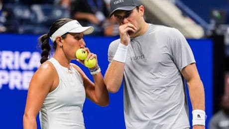 Jack Draper’s mixed doubles US Open run over with semi-final defeat