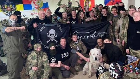 Russian hooligans who attacked England fans now waging war for Vladimir Putin in Ukraine