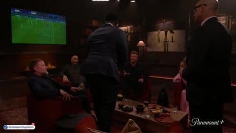 Fans hail ‘incredible’ moment Micah Richards sits on David Beckham’s lap during new show and chats to Hollywood legend