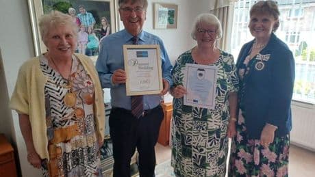 Hamilton couple celebrate 60th wedding anniversary