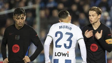 De Jong tiró de galones en Butarque