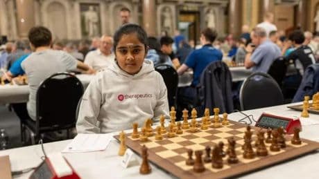 Quién es Bodhana Sivanandan: la niña prodigio que ha llegado a ser Maestra de ajedrez con sólo 10 años de edad
