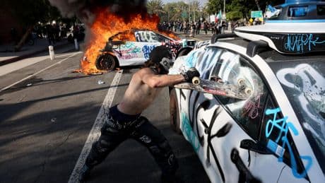 Protesters or agitators: Who is driving chaos at L.A. immigration protests?
