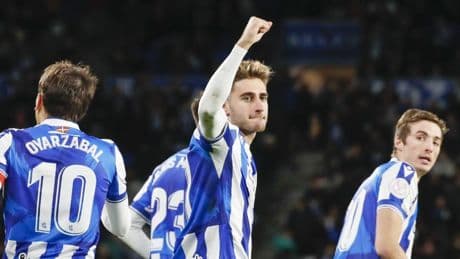 El exjugador de la Real Sociedad Robert Navarro, traspasado al Athletic Club