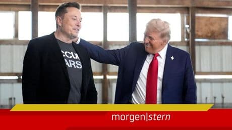 Morgen|stern: Es liegt an dir, nicht an mir – Trump und Musk im Rosenkrieg. Die Lage am Morgen
