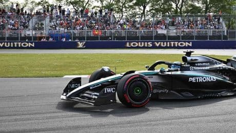Formel 1 in Montreal: Mercedes-Pilot Russell im Training obenauf – Konkurrenz für McLaren?