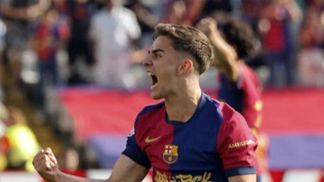 Gavi sobre el arbitraje de Hernández Hernández: "Cada uno ha visto el partido, no hay mucho que decir"