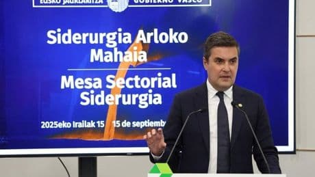 El Gobierno vasco amarra en Madrid un 40% más de potencia eléctrica para blindar la industria
