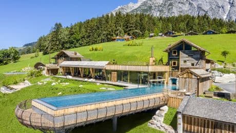 Find idyllic mountain chalets, chic spas with knockout views and total bliss in the Austrian Alps