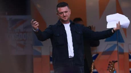 Piers Morgan in Tommy Robinson 'bottle job' jibe as bitter feud intensifies after rallies