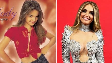 Así ha sido la carrera de Melody en televisión: de bailar 'como los gorilas' a representar a España en Eurovisión con 'Esa Diva'