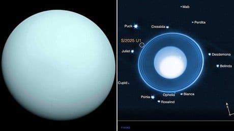Uranus has a secret MOON: NASA's James Webb spots a six-mile-wide object hiding near the ice giant planet