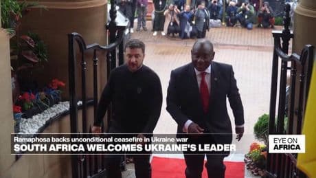 South Africa : Ramaphosa backs unconditional ceasefire in Ukraine war