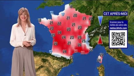 Des orages dans le Sud-Ouest et du soleil sur le reste de la France, avec des températures comprises entre 17°C et 28°C... La météo de ce jeudi 15 mai