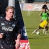 Hij speelt meteen Noa Lang door de benen: Kevin De Bruyne traint voor het eerst bij Napoli