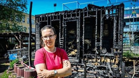 Tiny House in Hellersdorf: Trotz Brand machen sie weiter